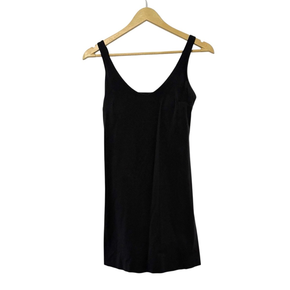 Gilly Hicks Black Activewear Dress Built In Shorts Size XS Tennis Golf Running